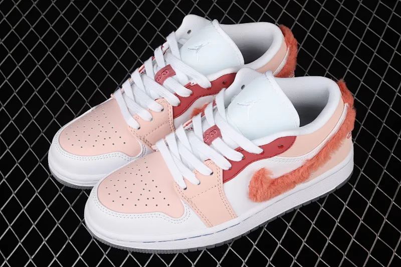 All categories Air Jordan Jordan series basketball shoes Air Jordan 1 Low Air Jordan 1 Low AJ1 Joe 1 Second Dimension Valentine's Day Low-top cultural basketball shoes DC0774-105